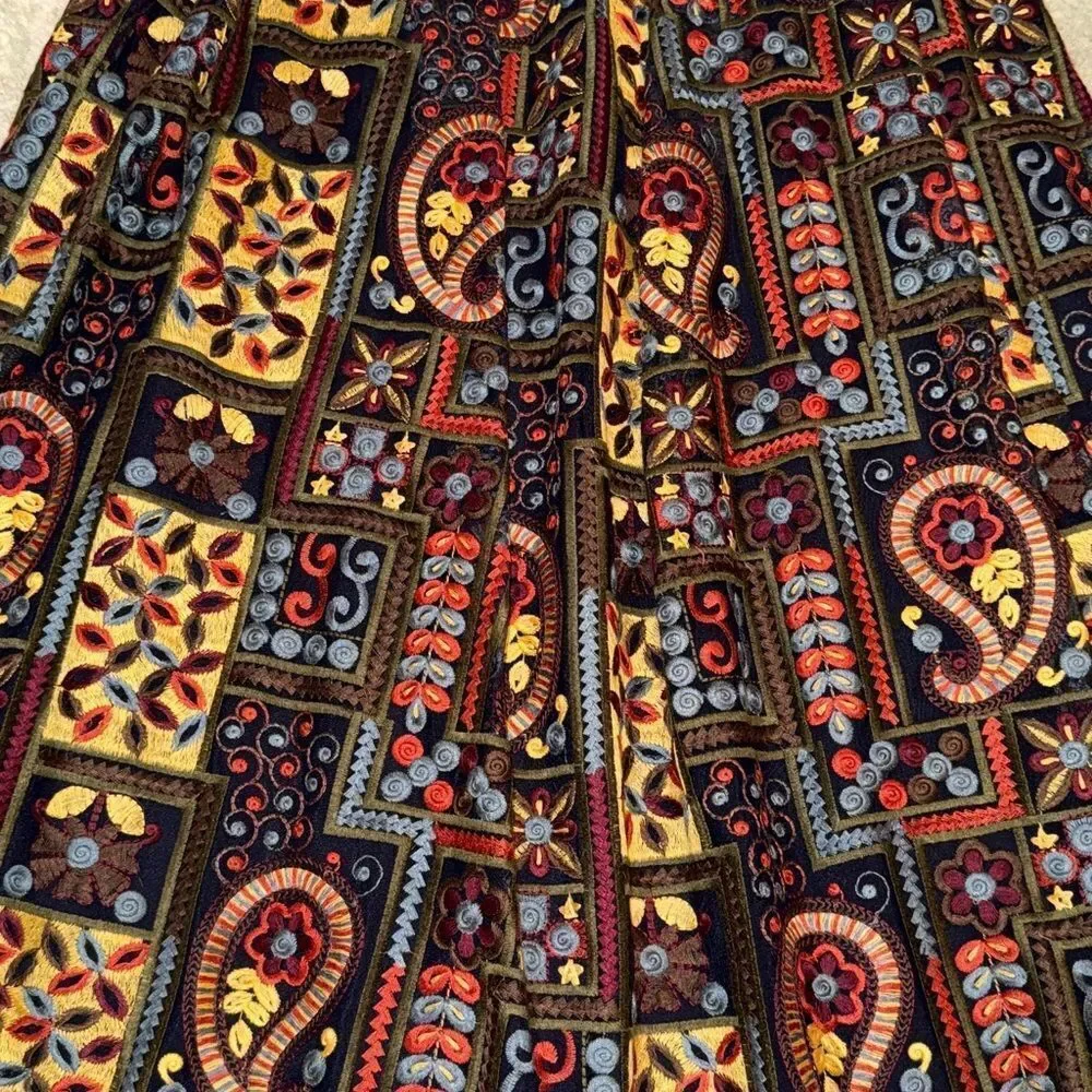 Saks Fifth Avenue Patterned Midi Dress